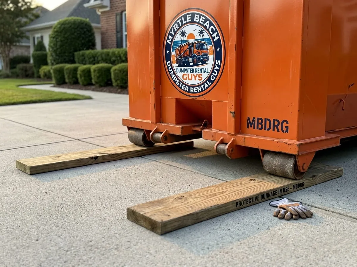10 yard roll-off dumpster in Myrtle Beach, SC